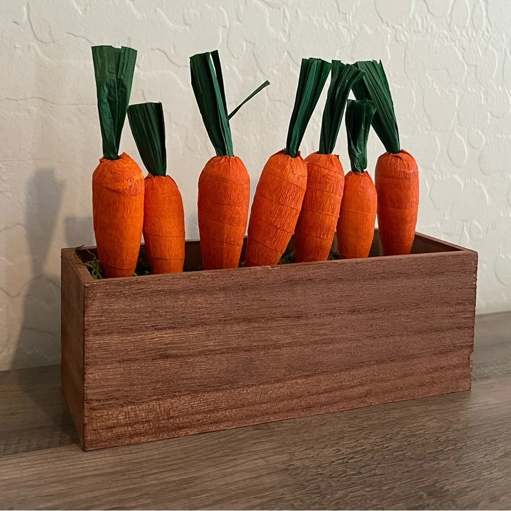 Target Bullseyes Playground Potted Carrots Easter Spring Decor